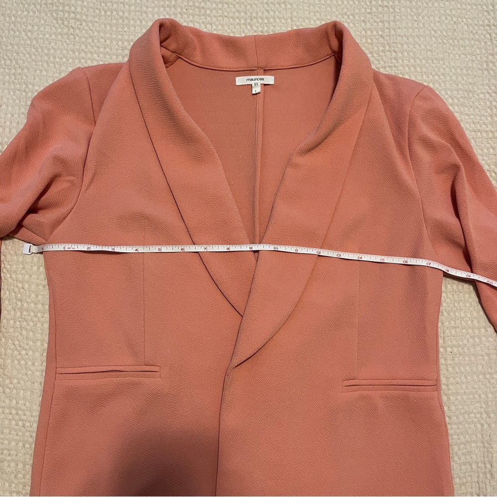 Maurice’s Women’s Large Blazer - Dusty Pink - Picture 4 of 5